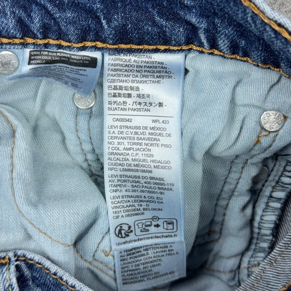 Levi's Jeans Mens 32x32 Blue 511 Slim Fit Stretch Denim Casual Everyday Y2K